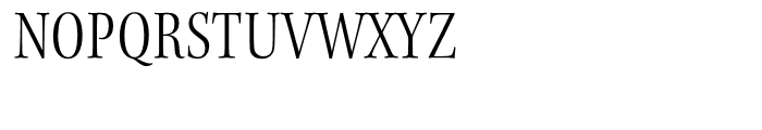 Kepler Light Condensed Subhead Font UPPERCASE