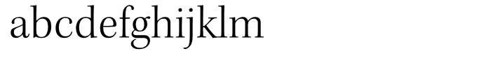 Kepler Light Subhead Font LOWERCASE