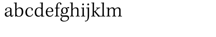 Kepler Light Font LOWERCASE