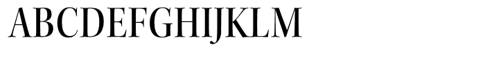 Kepler Medium Semi Condensed Disp Font UPPERCASE