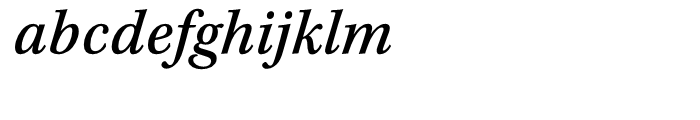 Kepler Medium Semi Condensed Italic Caption Font LOWERCASE