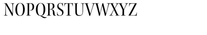Kepler Semi Condensed Disp Font UPPERCASE