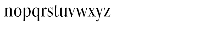 Kepler Semi Condensed Disp Font LOWERCASE