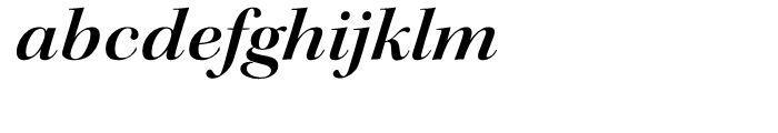 Kepler SemiBold Extended Italic Disp Font LOWERCASE