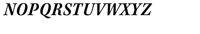Kepler SemiBold Semi Condensed Italic Caption Font UPPERCASE