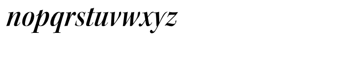 Kepler SemiBold Semi Condensed Italic Disp Font LOWERCASE