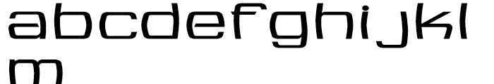 Kerb Regular Font LOWERCASE