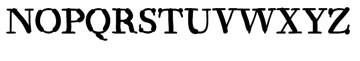 Kerndog Regular Font UPPERCASE