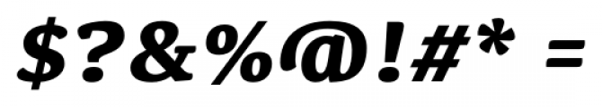 Kefa II Pro Black Italic Font OTHER CHARS