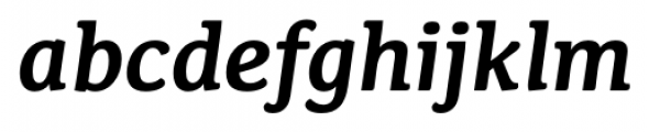 Kefa II Pro Bold Italic Font LOWERCASE