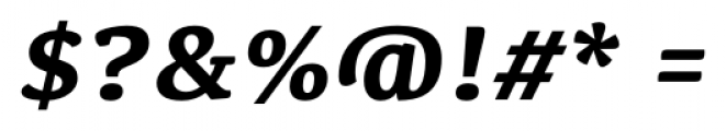Kefa II Pro ExtraBold Italic Font OTHER CHARS