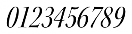 Kepler Std Condensed Display Italic Font OTHER CHARS