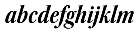 Kepler Std Condensed Subhead Bold Italic Font LOWERCASE