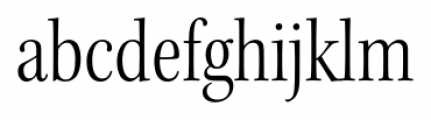 Kepler Std Condensed Subhead Light Font LOWERCASE