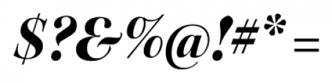 Kepler Std Display Bold Italic Font OTHER CHARS