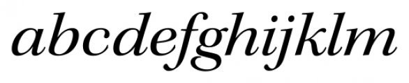 Kepler Std Extended Subhead Italic Font LOWERCASE