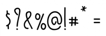 Kermel Serif Regular Font OTHER CHARS