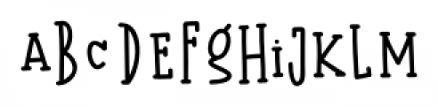 Kermel Serif Regular Font LOWERCASE