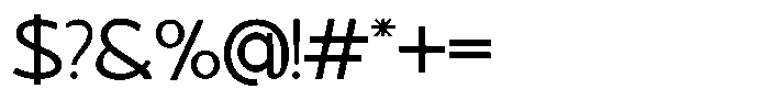 Keager Font OTHER CHARS