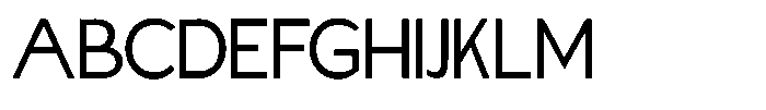 Keager Font UPPERCASE