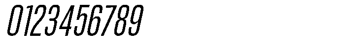 Kebal Extra Light Italic Font OTHER CHARS