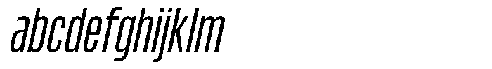 Kebal Extra Light Italic FONT