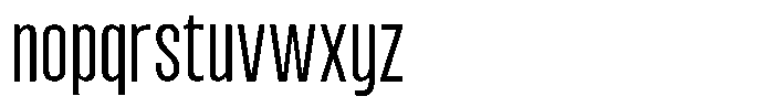 Kebal Extra Light Font LOWERCASE