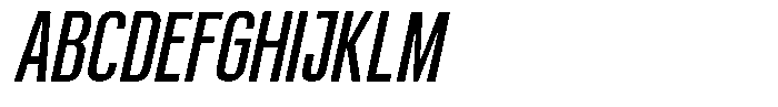 Kebal Italic Font UPPERCASE