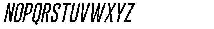 Kebal Light Italic Font UPPERCASE