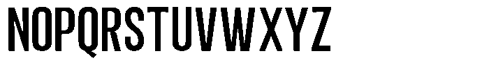 Kebal Medium Font UPPERCASE