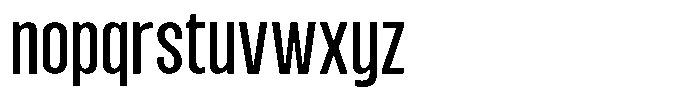 Kebal Regular Font LOWERCASE