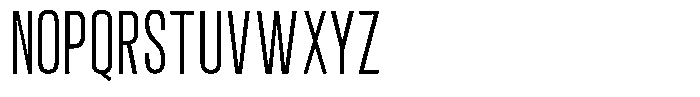Kebal Thin Font UPPERCASE