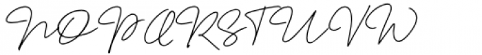 Kedira Signature Regular Font UPPERCASE