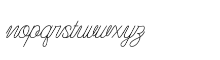 Keelo Font LOWERCASE
