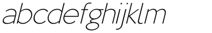 Keep Calm Light Italic Font LOWERCASE
