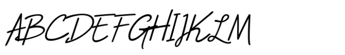 Kefi Script Regular Font UPPERCASE