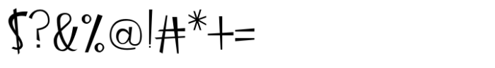 Kefotix Font OTHER CHARS