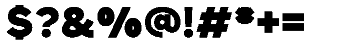 Kegio Font OTHER CHARS