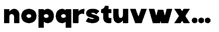 Kegio Font LOWERCASE