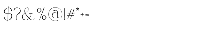 Kegla Font OTHER CHARS