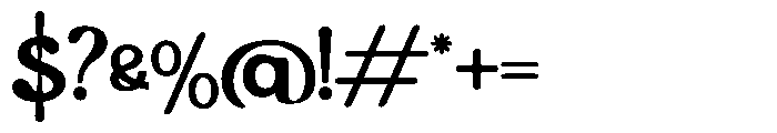 Keijing Regular Font OTHER CHARS