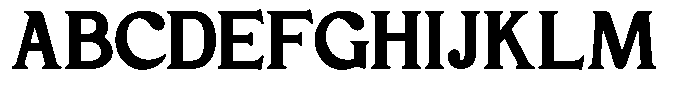 Keijing Regular Font UPPERCASE