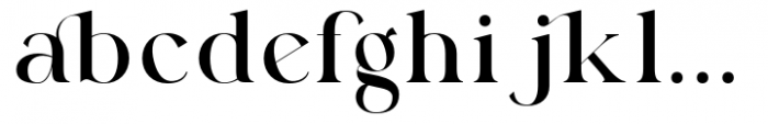 Keira Minimalist Serif Font LOWERCASE