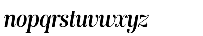 Keiss Title Medium Italic Font LOWERCASE