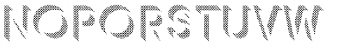 Keith Dot Up Font UPPERCASE