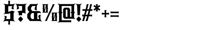 Keithor Font OTHER CHARS