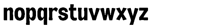 Kelaba Sans Bold Font LOWERCASE