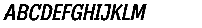 Kelaba Sans Medium Italic Font UPPERCASE