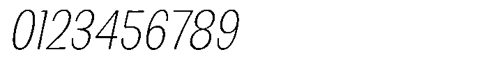 Kelaba Sans Thin Italic Font OTHER CHARS