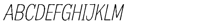 Kelaba Sans Thin Italic Font UPPERCASE